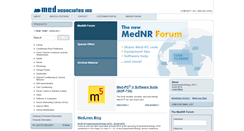 Desktop Screenshot of med-associates.com